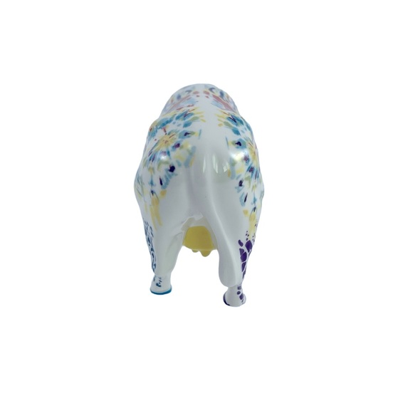 Cow Parade UDDERLY GROOVY LADY BELLE BENNETT Resin Cow Fig. #9170 Retired 2000 - Picture 6 of 8